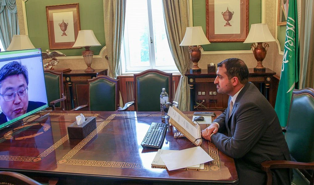 Prince Khalid’s remarks on Thursday came during a virtual session for the IAEA board of governors meeting. (SPA)