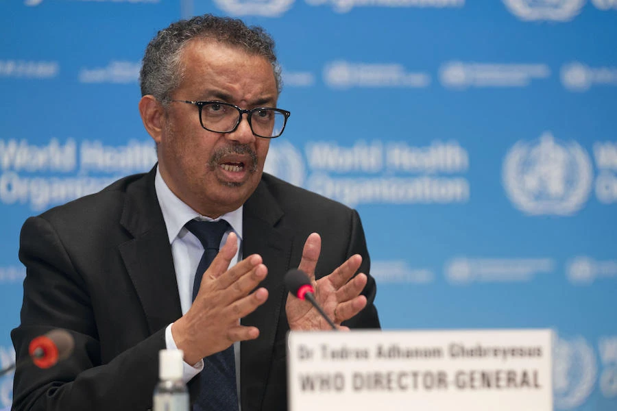 The virus is accelerating at the same time as people tire of lockdowns, WHO chief said. (File/AFP)