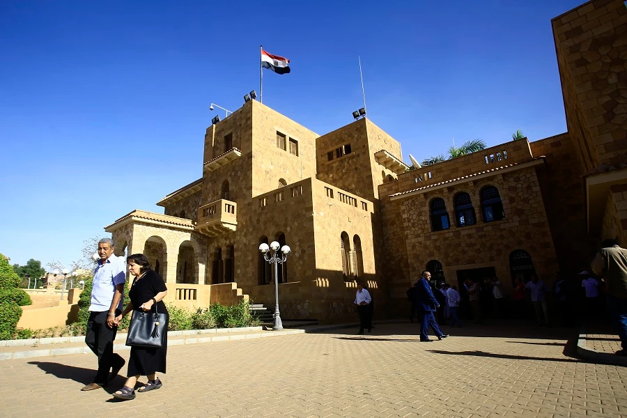 Stranded Egyptians should send their return requests to their embassy in Khartoum. (File/AFP)