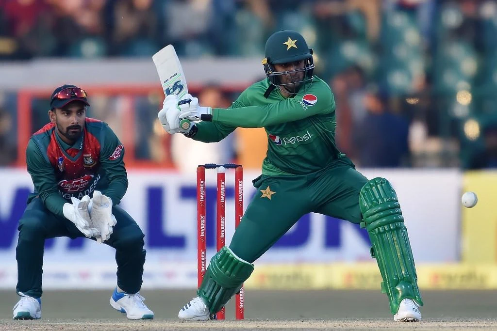 Allrounder Shoaib Malik, above, who will be playing in the Twenty20s, was given special dispensation to join the team in England on July 24. (AFP file photo)