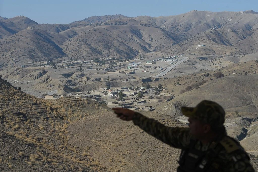 Above, the border terminal in Ghulam Khan of North Waziristan on the border between Pakistan and Afghanistan. (AFP file photo)