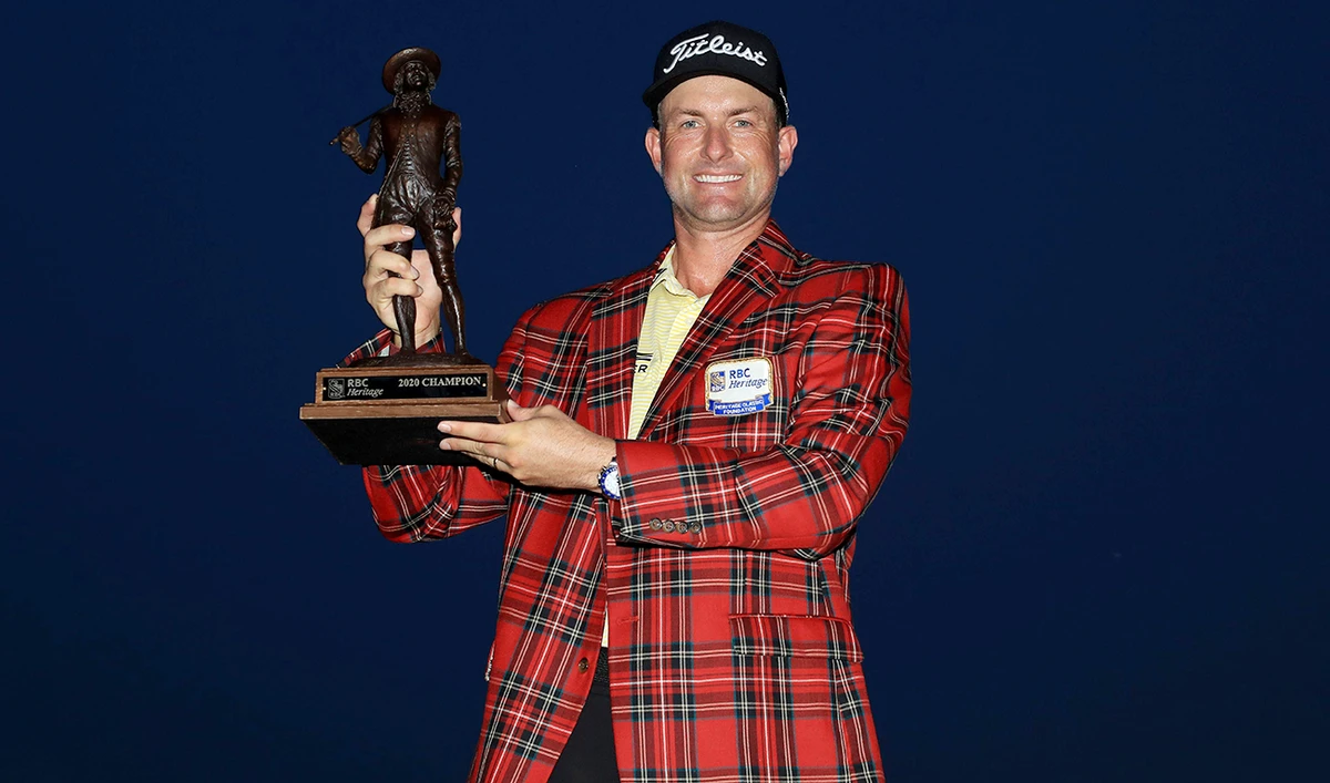 Simpson celebrates a Father’s Day win at Harbour Town