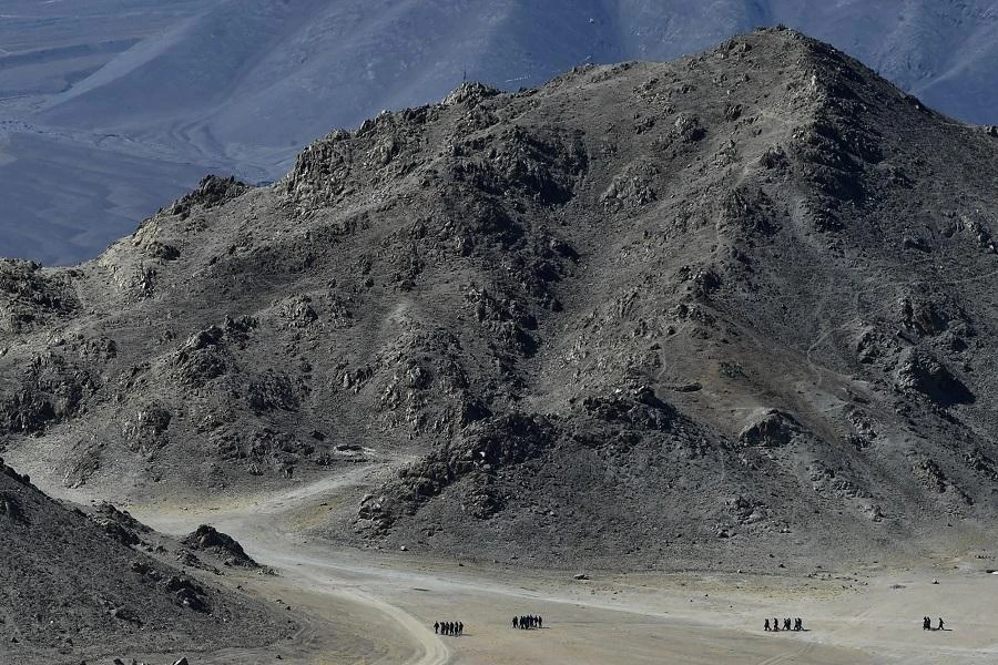 The June 15 violence took place around 4,500 meters (15,000 feet) above sea level in the Galwan valley. (File/AFP)