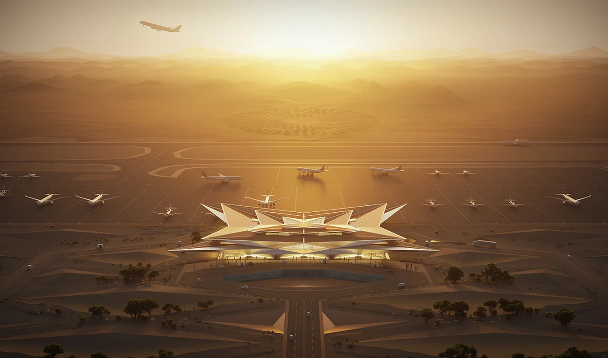 Saudi resort’s ‘mirage’ airport is no illusion