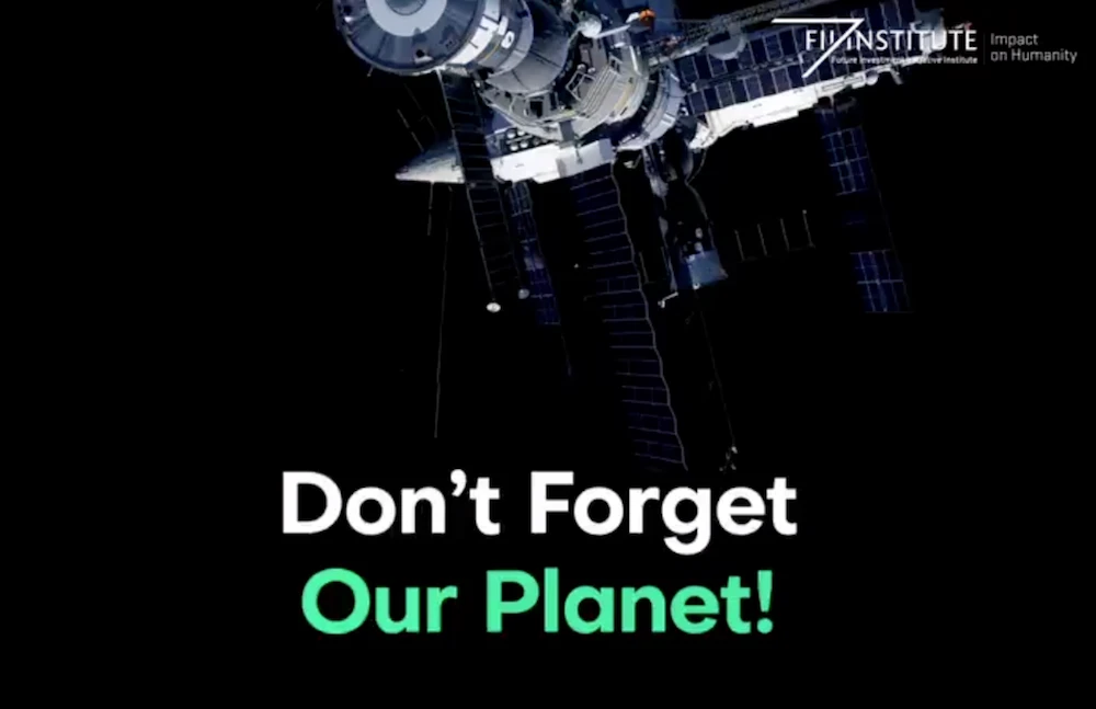 The Future Investment Initiative Institute (FII-I) holds its second conference in a series of virtual events entitled “Don't Forget Our Planet!” on Thursday. (Screenshot)