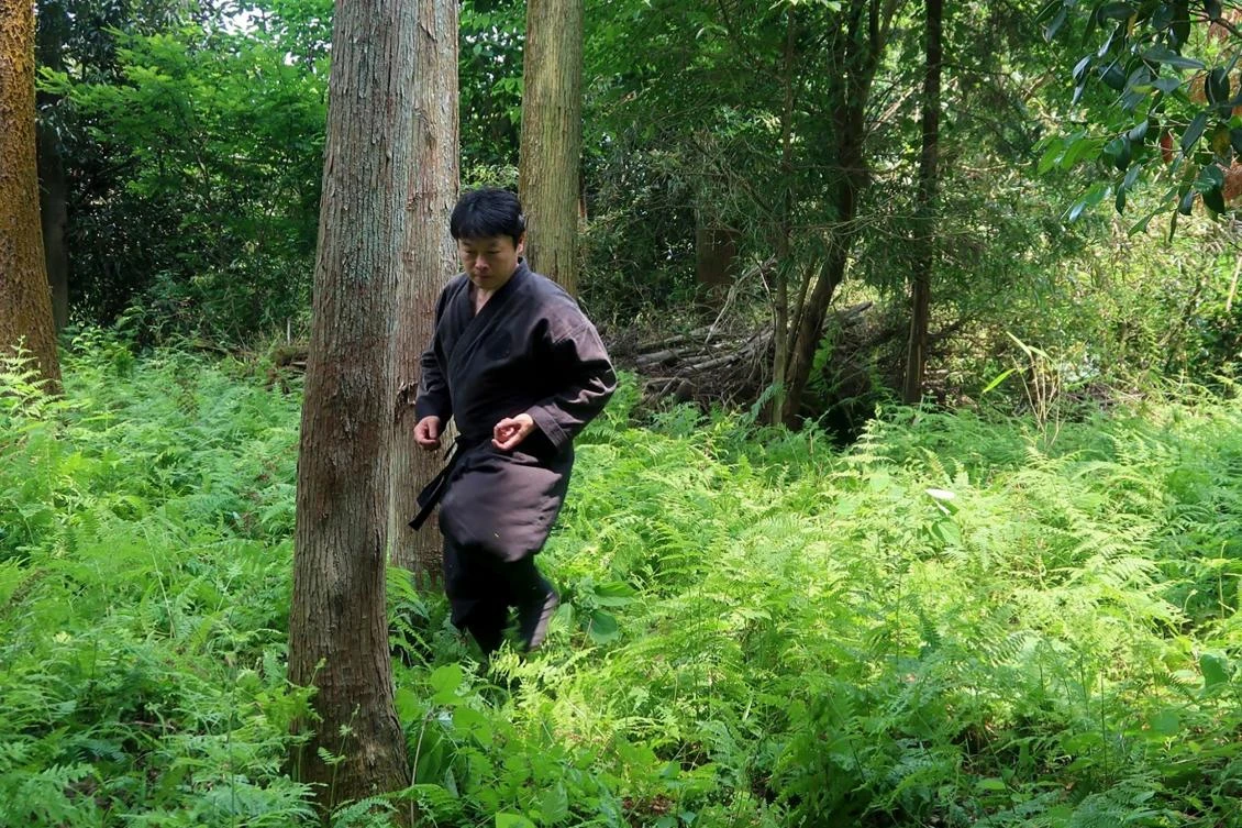 Genichi Mitsuhashi, above, became the first student ever to graduate from a Japanese university with a master’s degree in ninja studies. (Courtesy of Genichi Mitsuhashi/AFP)