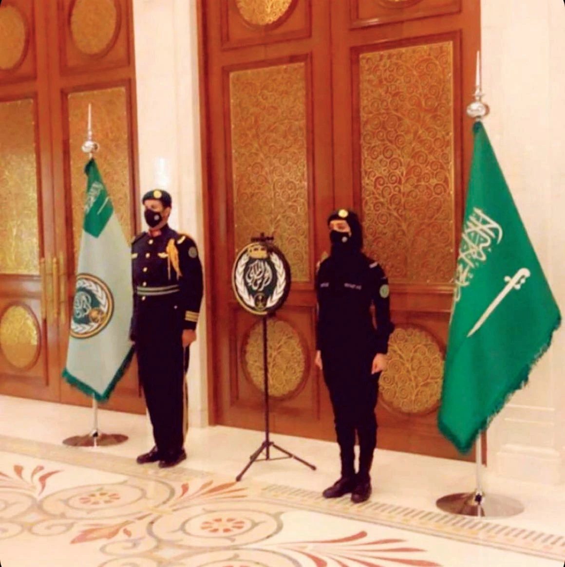 Saudi women were allowed to a join the military and police as well as part of the Saudi Arabia’s Vision 2030 Program of King Salman. (Twitter photo)