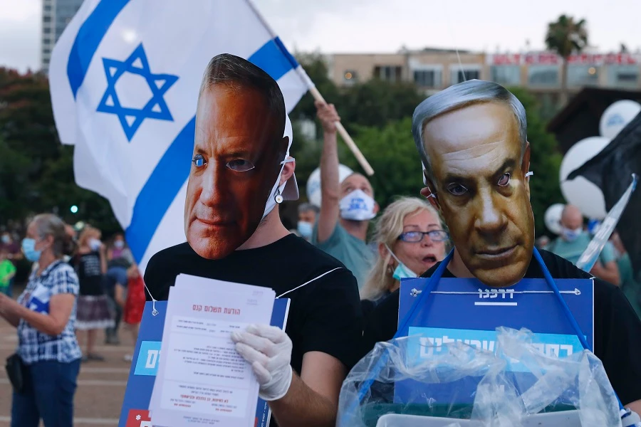 Israel’s annexation plans have been given the green light by the US as part of President Donald Trump’s Vision for Peace plan. (File/AFP)