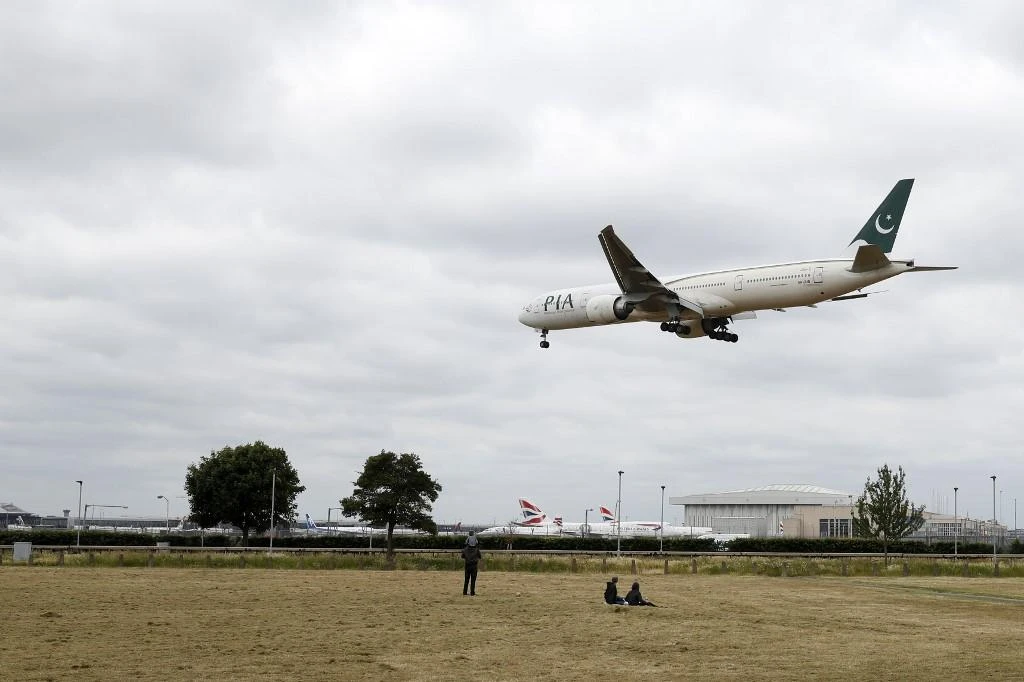 Pakistan International Airlines flies a number of international routes, including to the United States, Britain and Europe. (AFP)