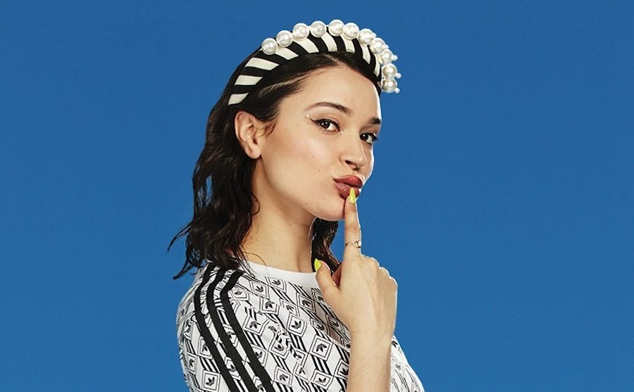 Adidas has selected French-Algerian singer Lolo Zouaï to star in the sportswear giant’s latest “Change is a Team Sport” campaign. Supplied