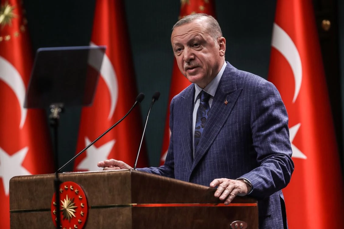Turkish President Recep Tayyip Erdogan and french President Emmanuel Macron have clashed over Libya. (AFP/FIle)