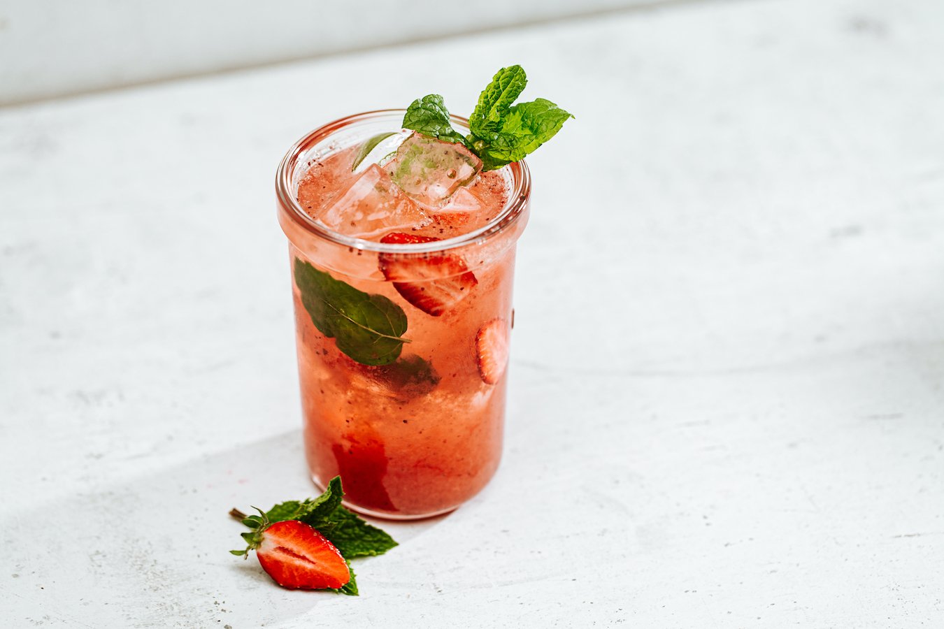 Strawberry limeade
