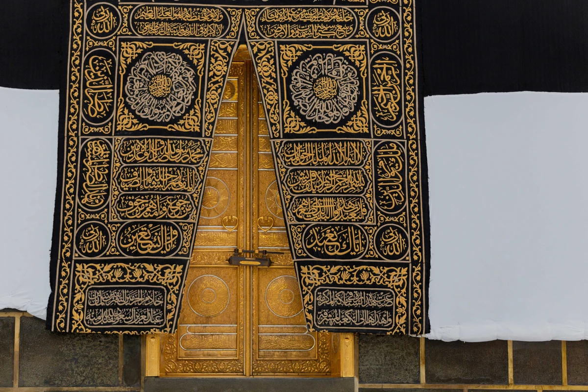 View shows the Kaaba at the Grand mosque during the Haj in Mecca. (REUTERS)