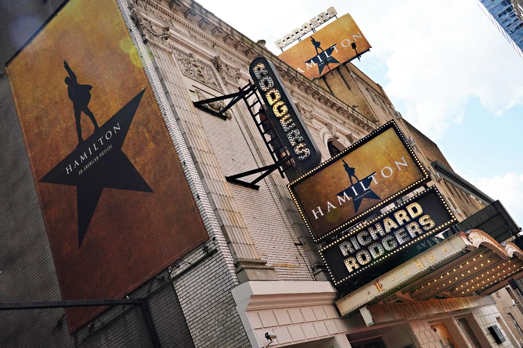 OSN will stream in the Middle East the film version of Lin-Manuel Miranda’s Broadway musical “Hamilton” from July 4. (AFP file photo)