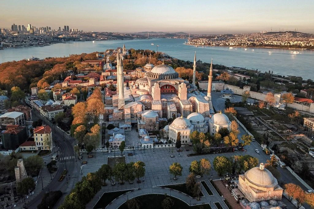 Transforming the Hagia Sophia into a museum was a key reform of the post-Ottoman Turkish authorities under the modern republic’s founder Mustafa Kemal Ataturk. (AFP)