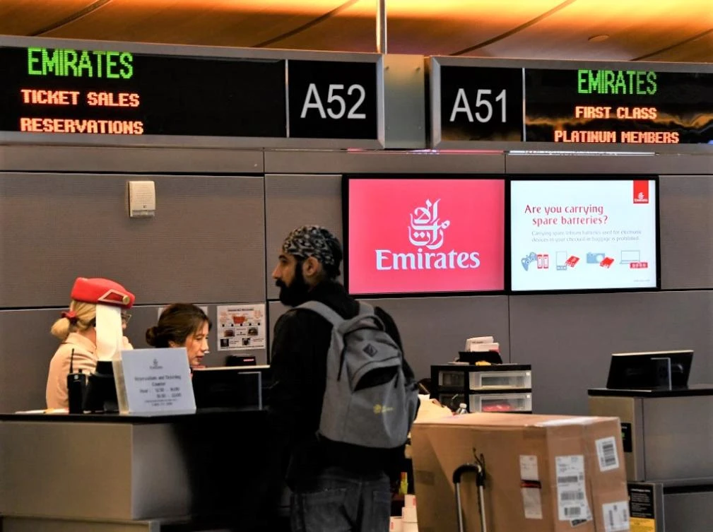 Dubai’s Emirates has resumed passenger services to more than 50 destinations this July. (AFP file photo)