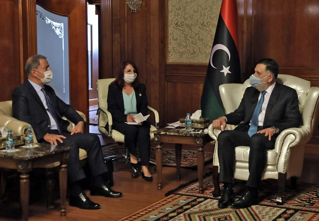 Turkish minister in Libya for defense cooperation talks