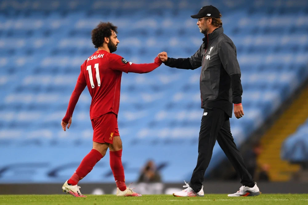 Klopp targets strong finish after Man City thumping