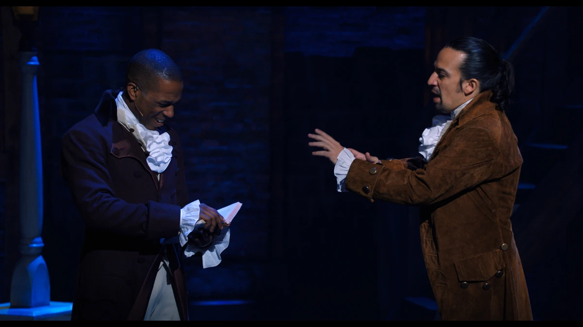 “Hamilton” is now streaming on Disney Plus. Courtesy of Disney