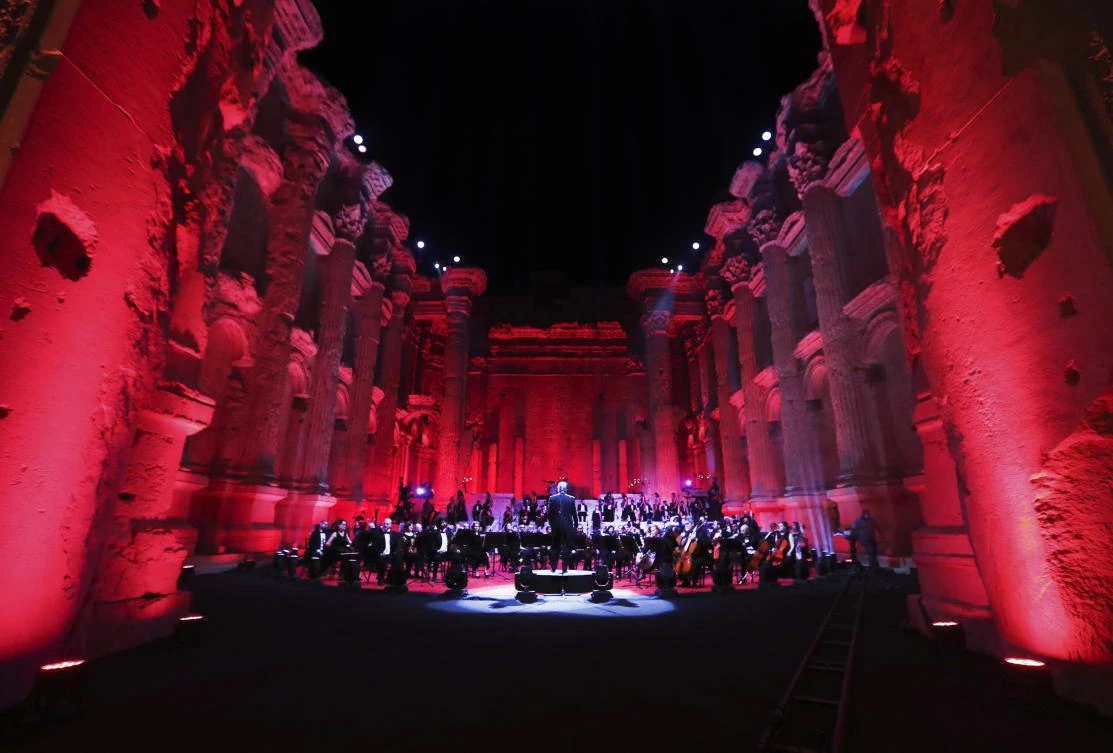 In Lebanon, single-concert festival serenades empty ruins