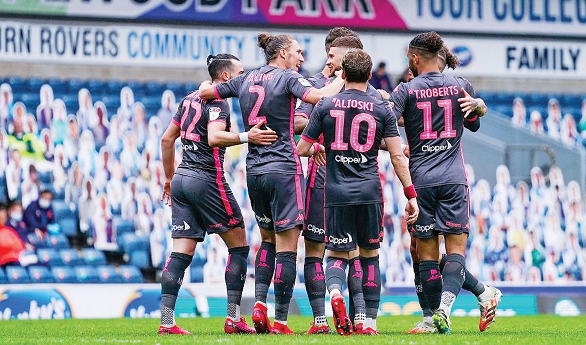 Leeds United are increasingly in contention for a return to the Premier League, following a key 3-1 win at Blackburn and with five matches left. (Files/AFP)
