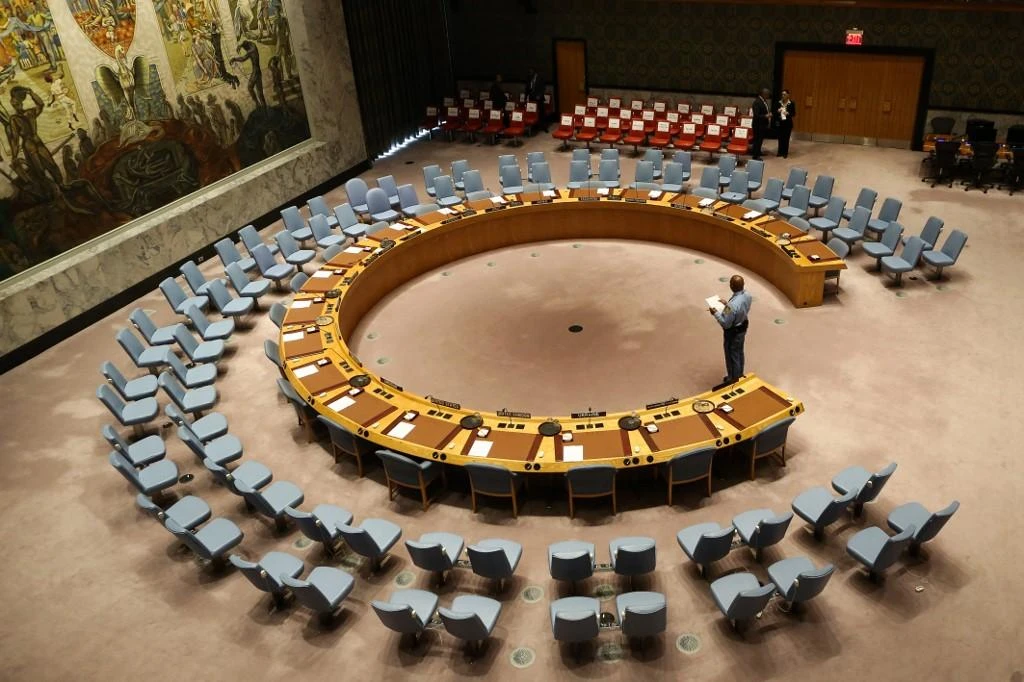 Beyond Russia and China, the other 13 council members voted to approve the draft, the diplomats said. (File/AFP)