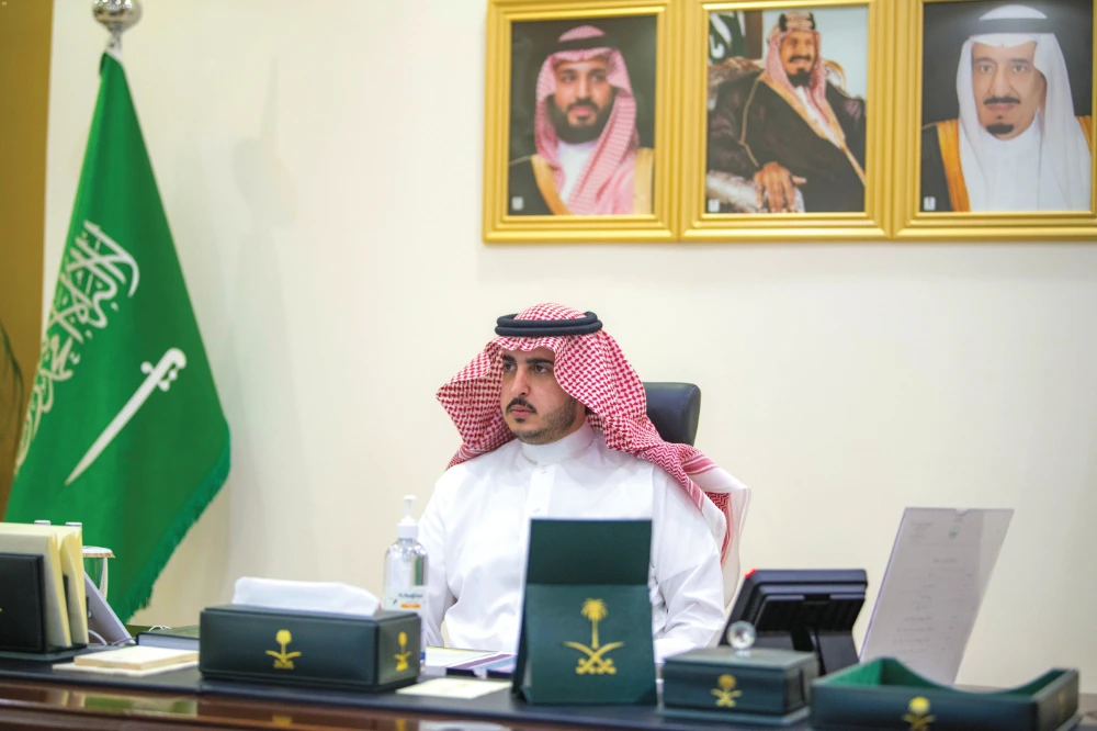 Jouf Gov. Prince Faisal bin Nawaf bin Abdul Aziz. (SPA)