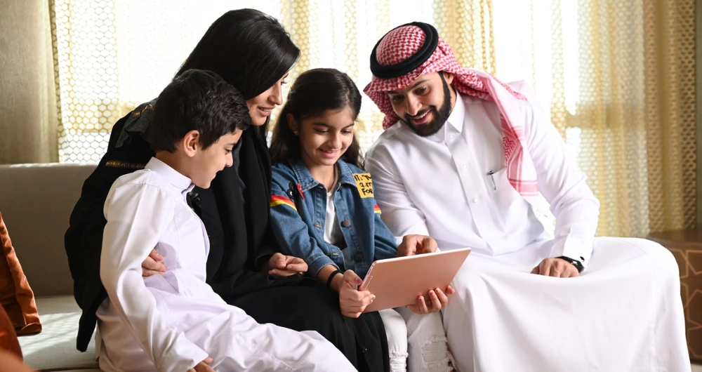According to the survey, 76 percent of children consume vlog content. (ArabsStock)