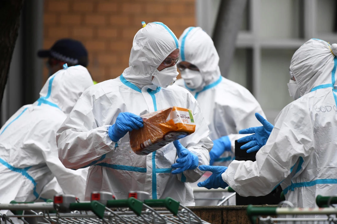 Australian state records record 288 new coronavirus cases