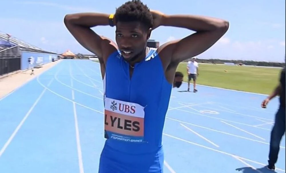 US sprinter beats Usain Bolt’s 200m world record - but only runs 185m