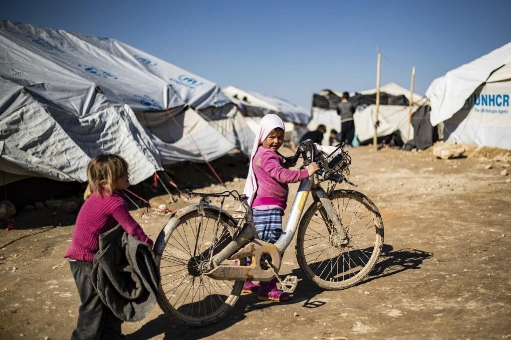 The UN counterterrorism chief said his office received information that 700 people died recently in two camps in northeast Syria. (File/AFP)