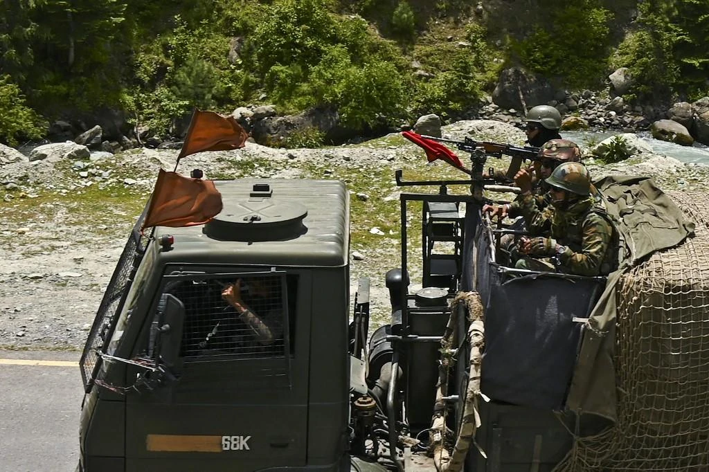 India’s external affairs minister said Saturday that Indian and Chinese troops are disengaging from a monthslong standoff along the countries’ undemarcated border. (File/AFP)
