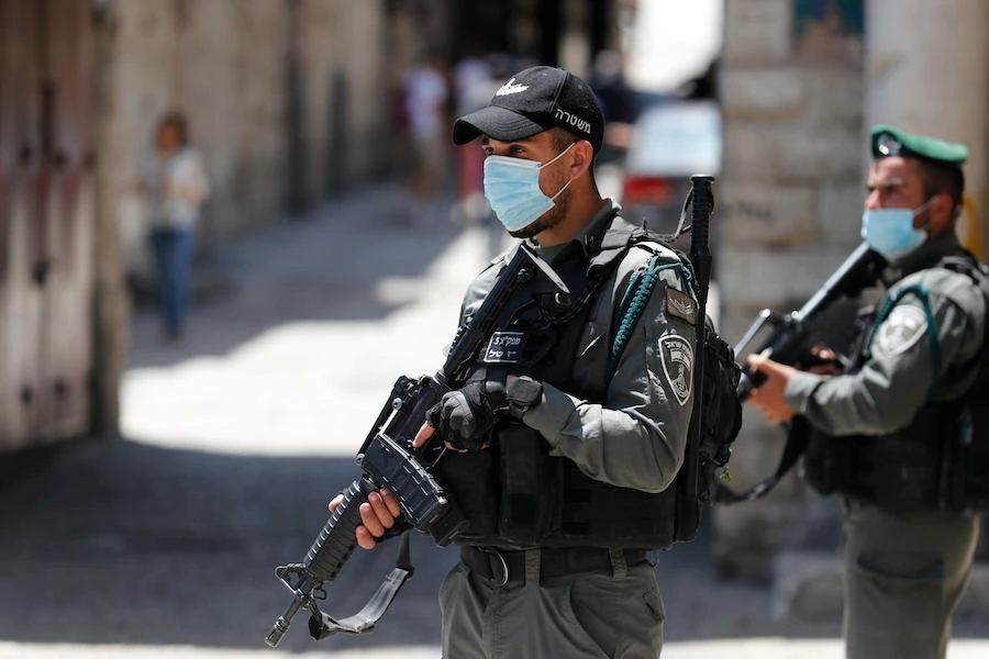 Israel imposed a broad lockdown from the middle of March, allowing only staff deemed essential to go to work and banning public assembly. (File/AFP)
