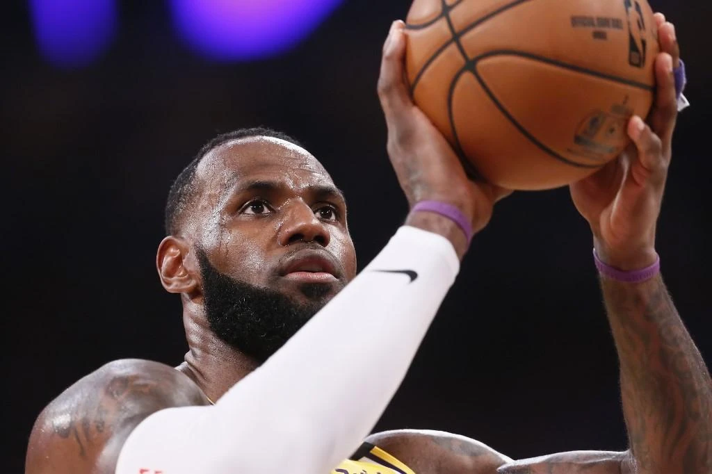 Lebron James is one of 17 NBA players out of 285 so far who have opted to continue using their family names on the back of their uniforms. (AFP file photo)