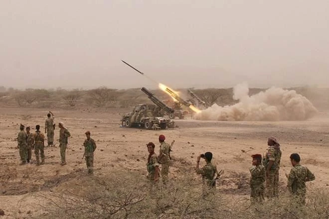 Saudi air defenses foil Houthi missile, drone strikes on civilian targets