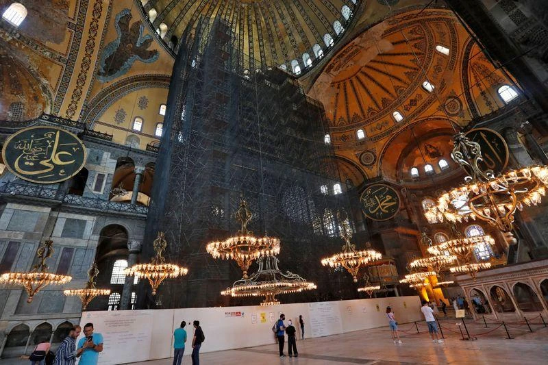 Turkey’s Erdogan promotes division with Hagia Sophia mosque decision