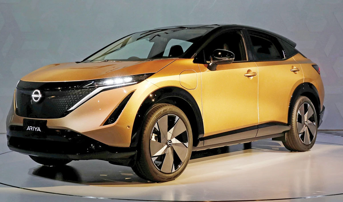Nissan rolls out new electric crossover, aims to boost image