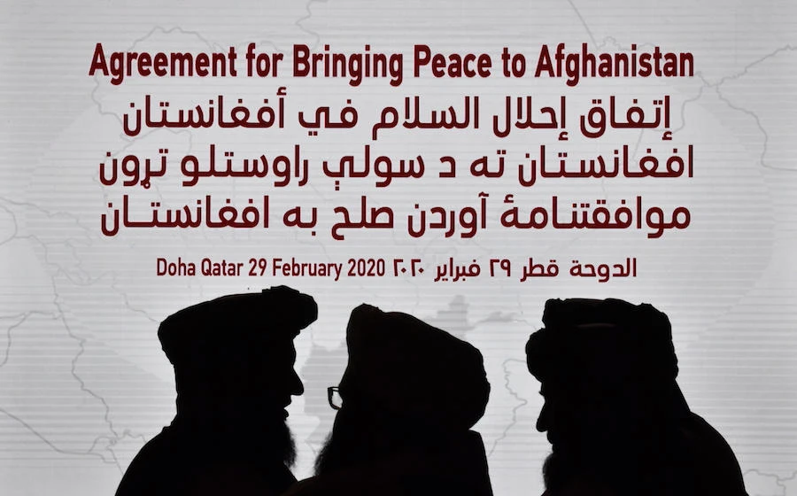 When the US signed the deal with the Taliban on Feb. 29, after more than a year and a half of negotiations, it was touted as Afghanistan’s best chance at peace in four decades of war. (File/AFP)