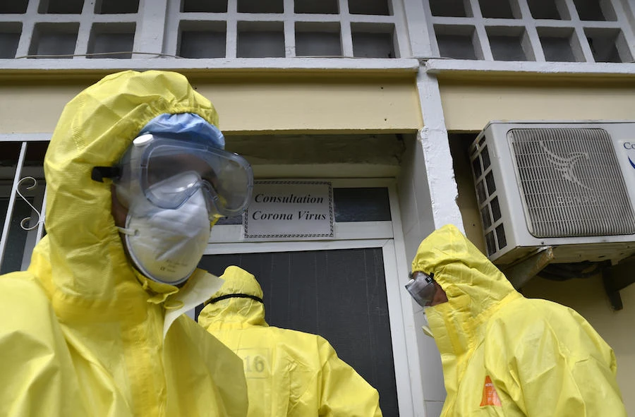 Algeria’s main virus hotspots are the provinces of Setif, Algiers and nearby Blida, which was also the epicenter early in the country’s outbreak. (File/AFP)