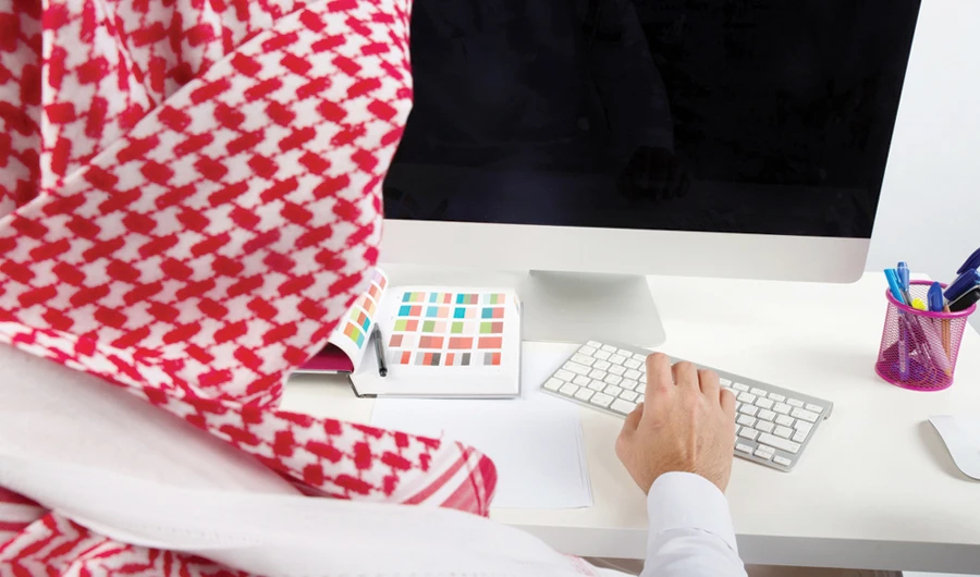 With so many people working from home — outside of their companies’ security network — security breaches are on the rise, say experts. (Arabsstock)
