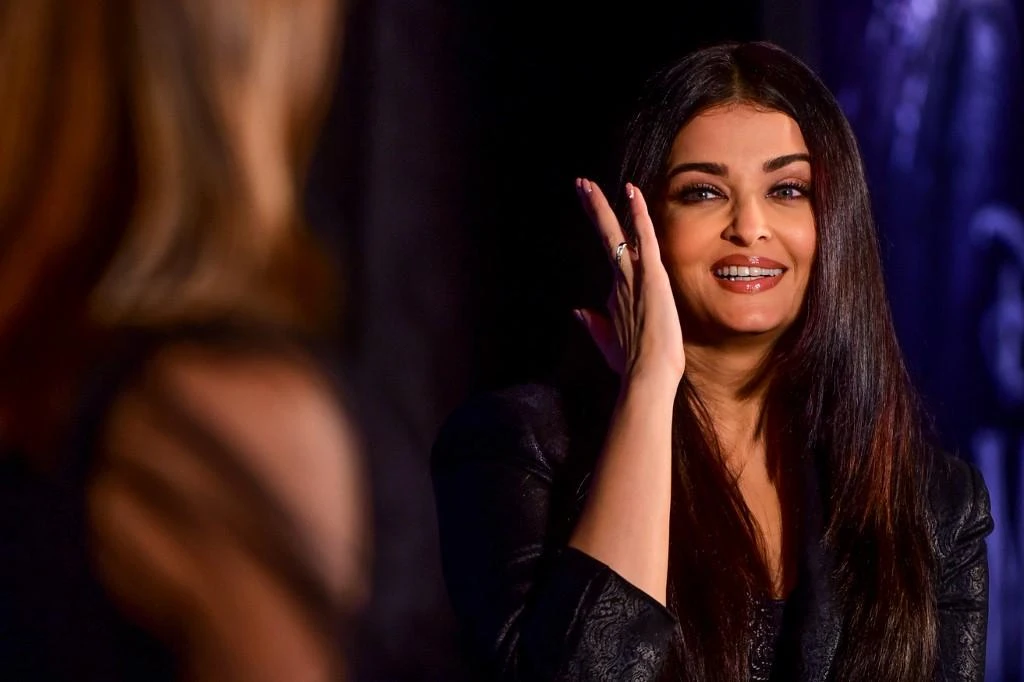 Aishwarya Bachchan was a former beauty queen who went on to become one of India’s top actors. (AFP file photo)