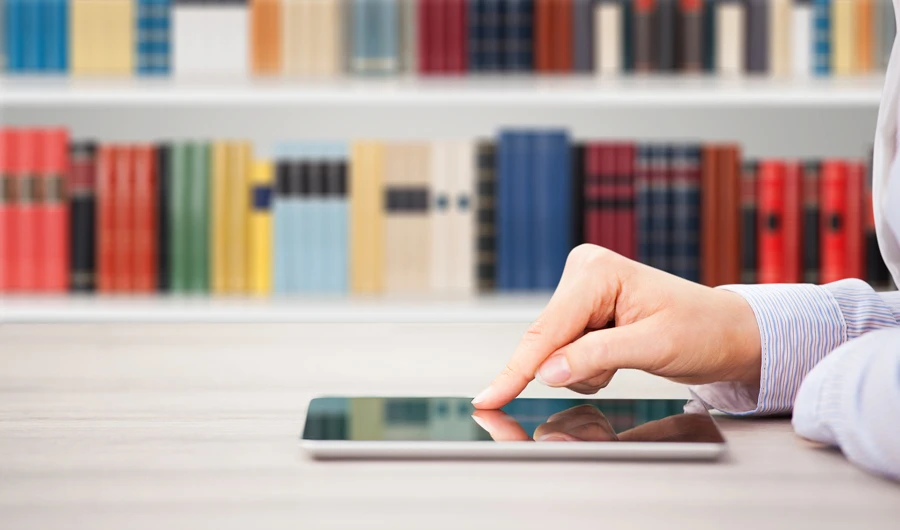 The library contains 446,044 digital books. (Shutterstock)