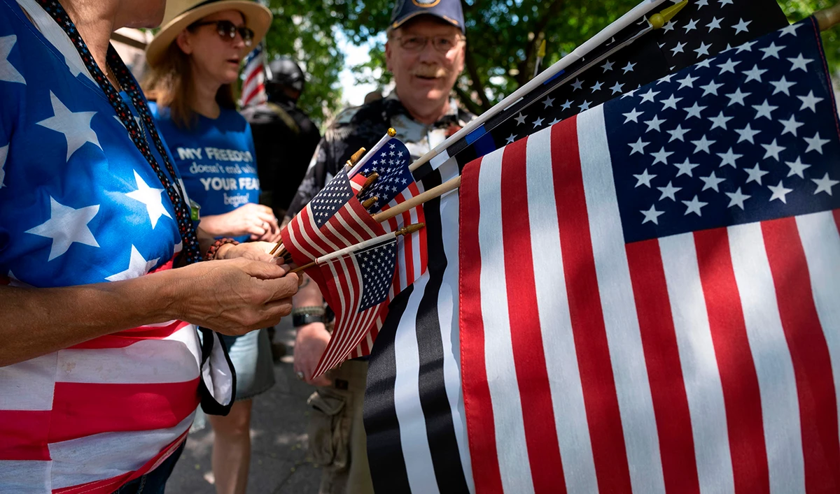 The overwhelming majority of countries now bar American citizens amid a sharp US resurgence of COVID-19. (AFP)