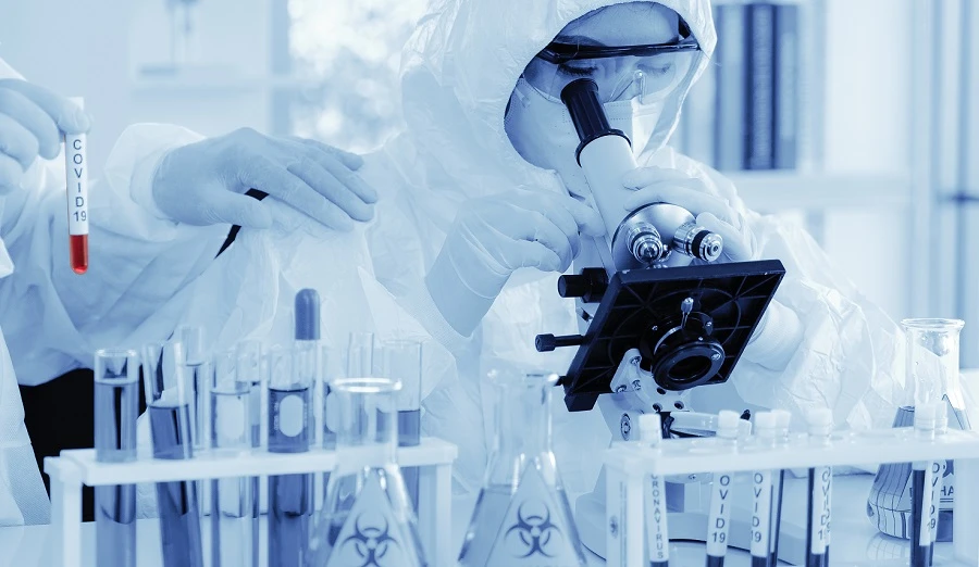 Biotech company Synairgen developed the treatment, which uses a protein that the body produces naturally when it fights a viral infection. (Shutterstock)