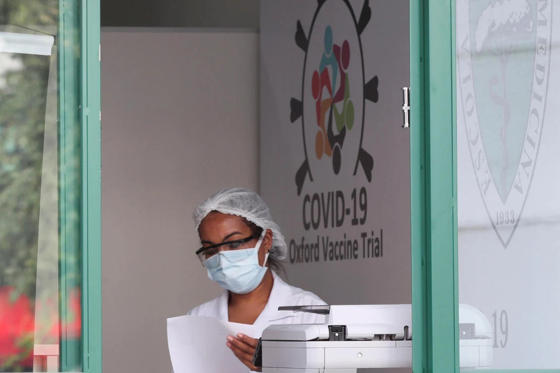 Oxford COVID-19 vaccine developer cautious on 2020 roll-out