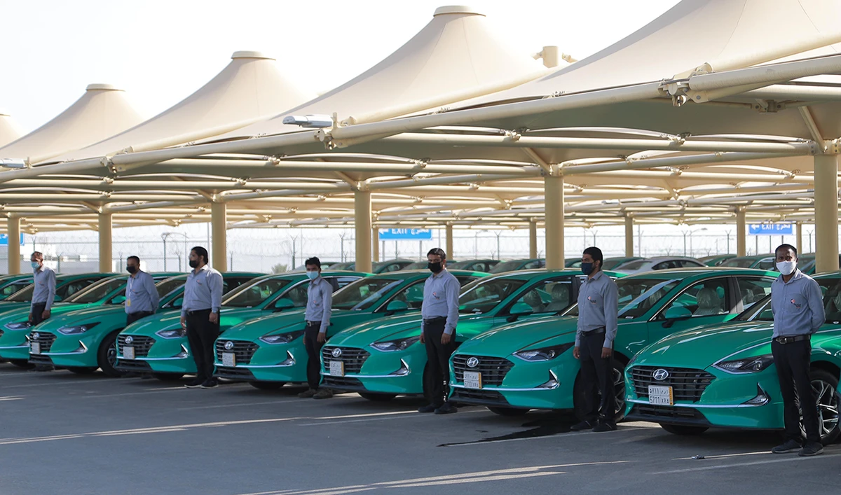The cars are equipped with a direct tracking device and a surveillance camera.