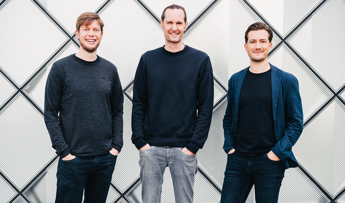 Dance founders Christian Springub, Eric Quidenus-Wahlforss and Alexander Ljung plan to go international when they have refined their service. (Reuters)