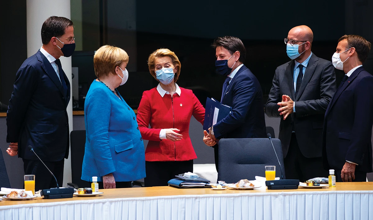 EU reaches ‘truly historic’ deal on pandemic recovery after fractious summit