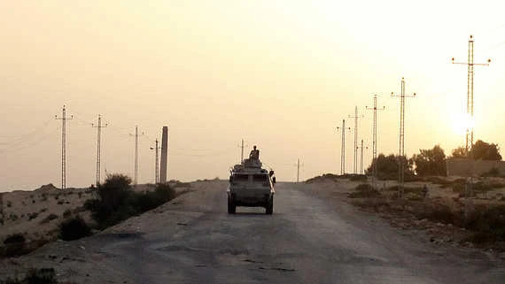 The Egyptian military has been battling an insurgency in northern Sinai now led by a Daesh affiliate. (File: Reuters)