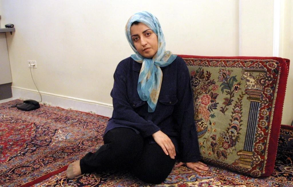 A group of UN rights experts called Wednesday on Iran to immediately release jailed activist and journalist Narges Mohammadi, reportedly ill with the novel coronavirus. (File/AFP)